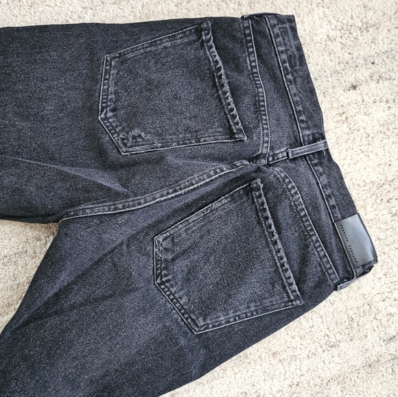 Citizens of Humanity Charlotte High Rise Straight 25 Black - Picture 4 of 5